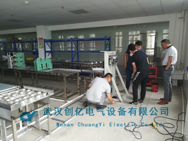 創(chuàng)億電氣為長(zhǎng)沙方遠(yuǎn)調(diào)試高開及回路